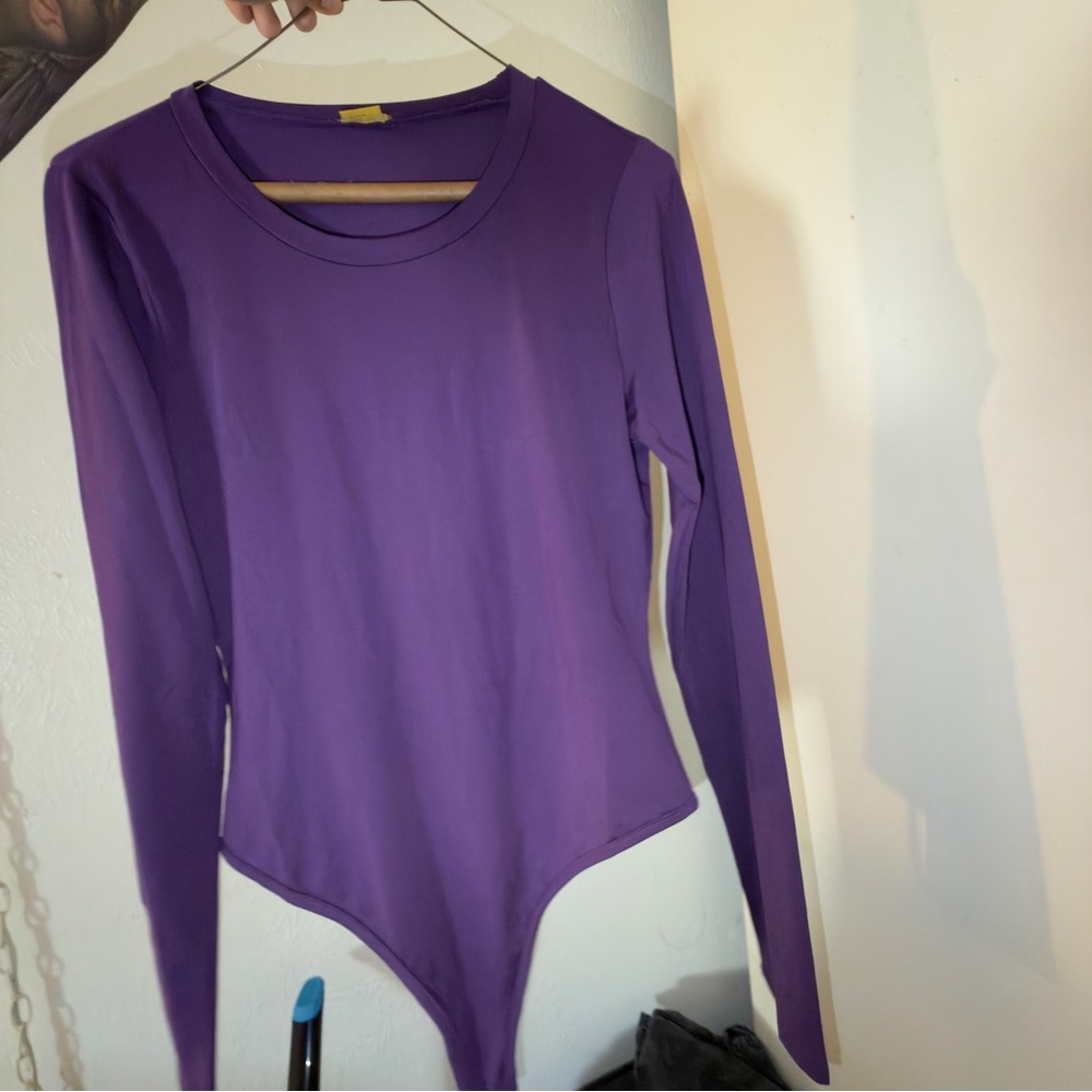 Purple Long Sleeve Women's Top